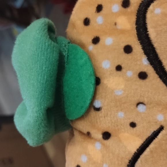 Five below fancy french bread Bagel with mustache plush - Picture 6 of 13